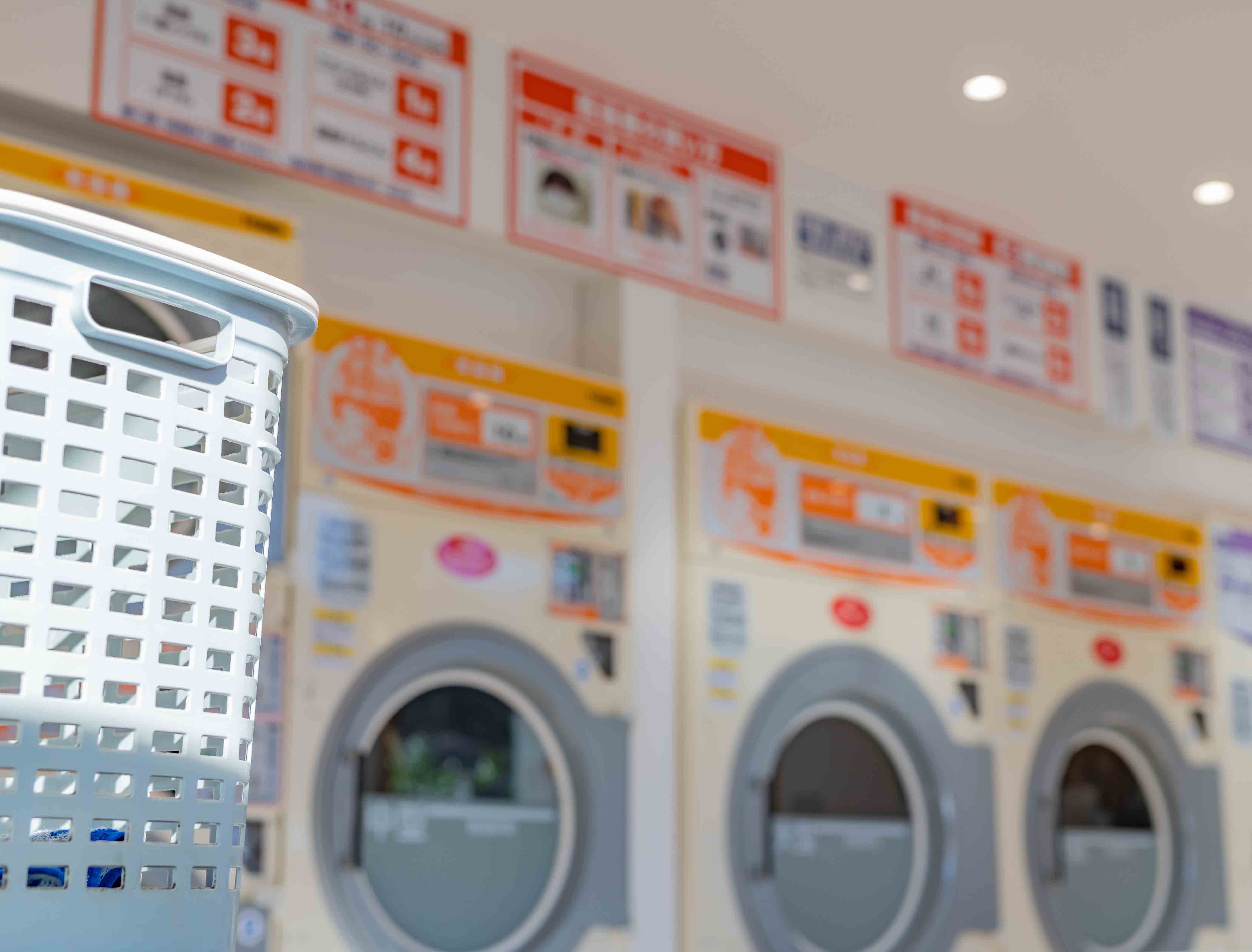 某コインランドリーのランドリーバッグを製造いたしました！