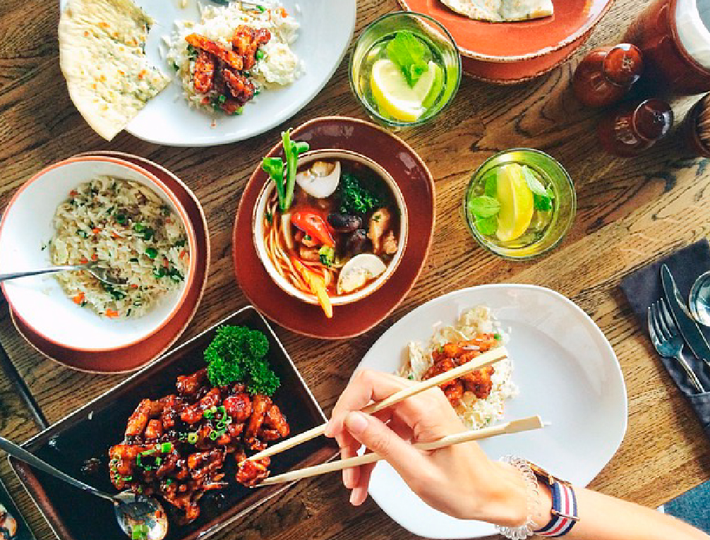 飲食店様でミニのぼりを制作しました！