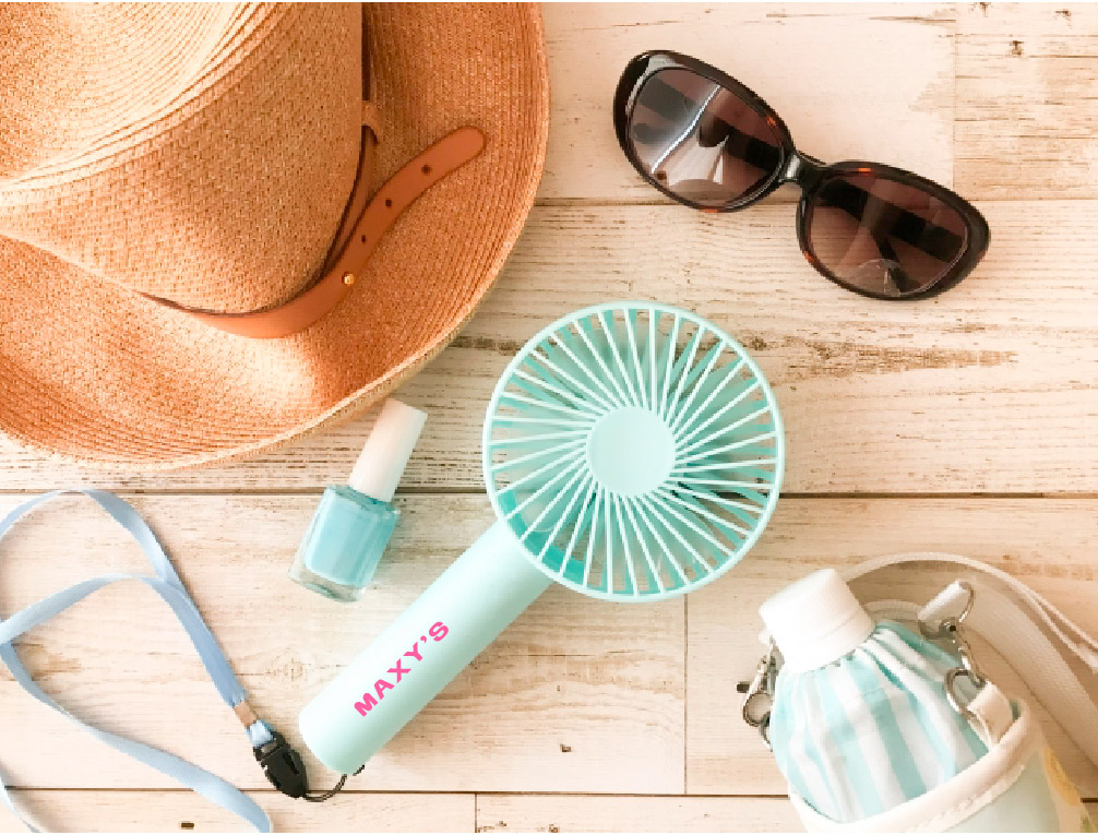 ハンディファンのノベルティ制作|夏イベント配布に最適